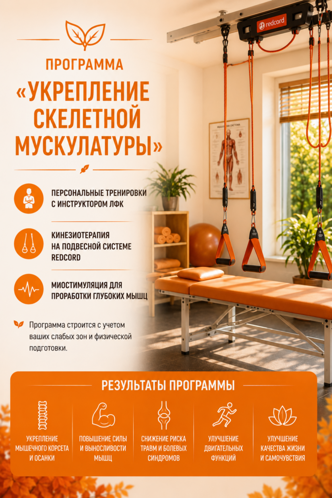 Укрепление скелетной мускулатуры