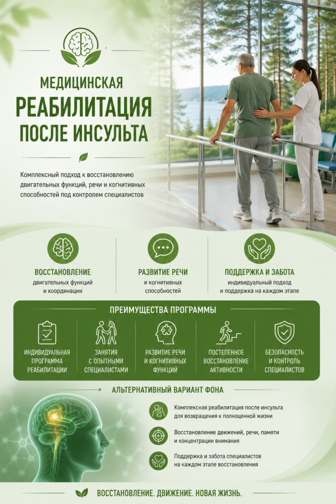 Медицинская реабилитация после инсульта