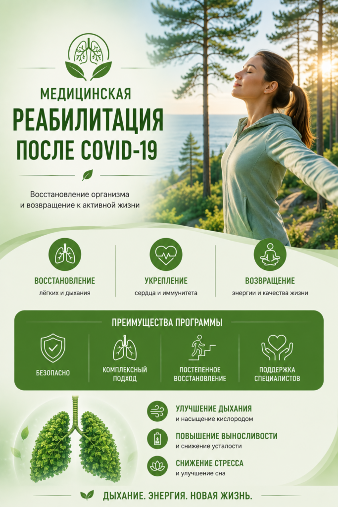 Медицинская реабилитация после COVID-19
